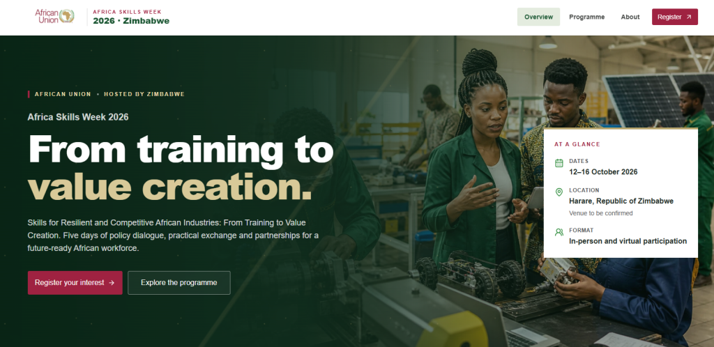 Africa Skills Week registration opens